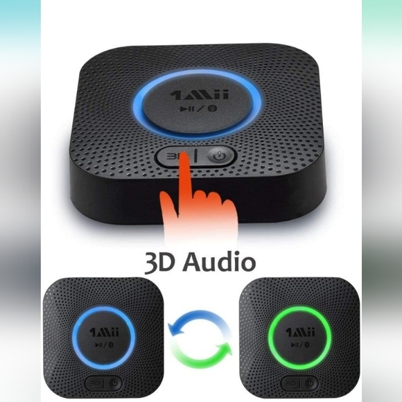 1Mii BO6 Bluetooth 5.0 Receiver Audio Adapter with 3D Surround New in Box - Picture 6 of 11
